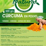 Cúrcuma en polvo (125 y 500 grs.) - Natura premium