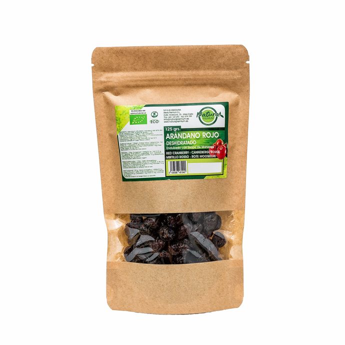 Arándano rojo con sirope de manzana (125GRS) Eco